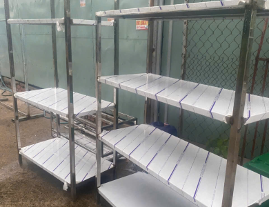 KỆ GIA DỤNG INOX 304- CƠ KHÍ NGỌC TUẤN