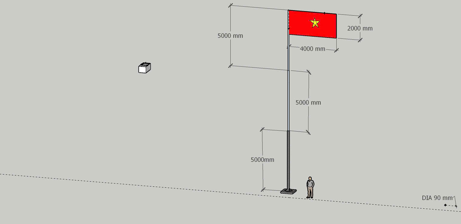 Xưởng Sản Xuất Cột Cờ | Cơ Khí Ngọc Tuấn